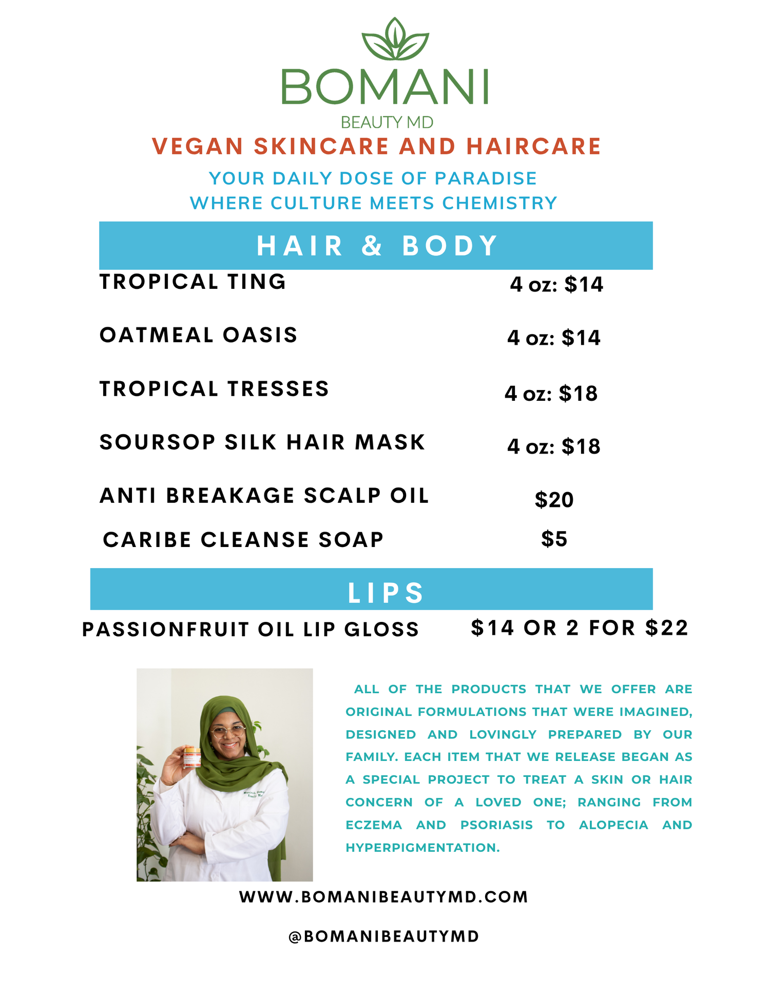 Bomani Beauty MD