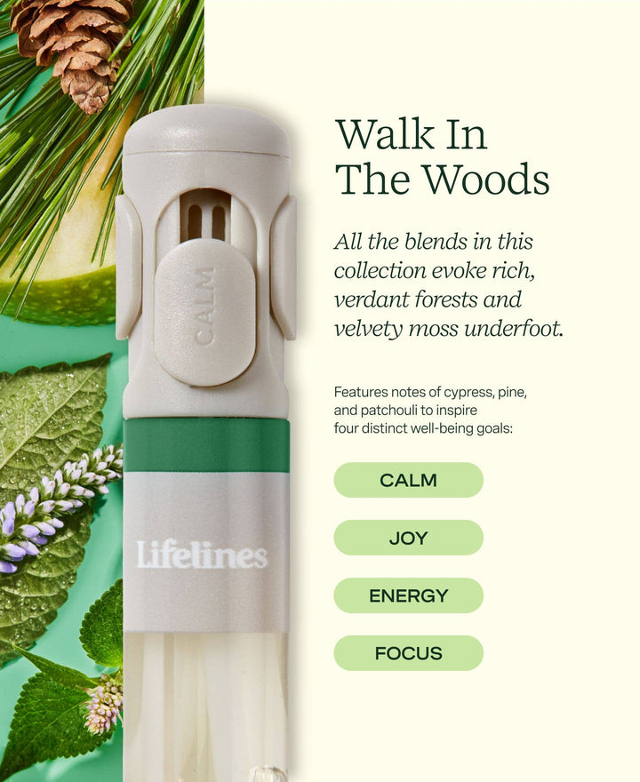 Lifelines Pen Diffuser with  Essential Oil Blends-Walk in the Woods