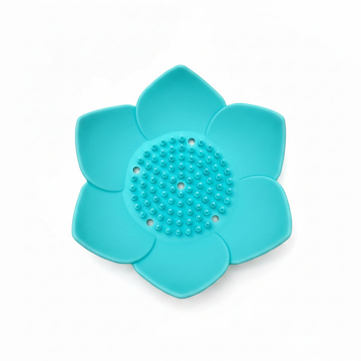 Shower Steamer Tray - Lotus - Flexible Silicone Soap Tray