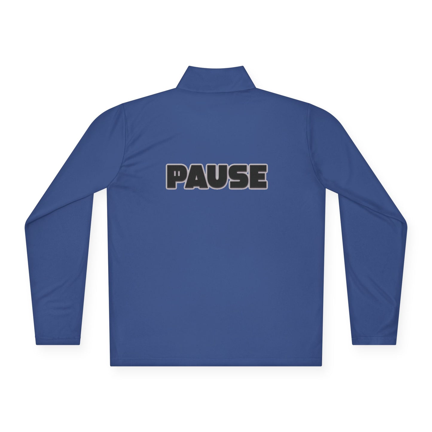 Pause Unisex Quarter-Zip Pullover - Relaxed Fit Casual Wear