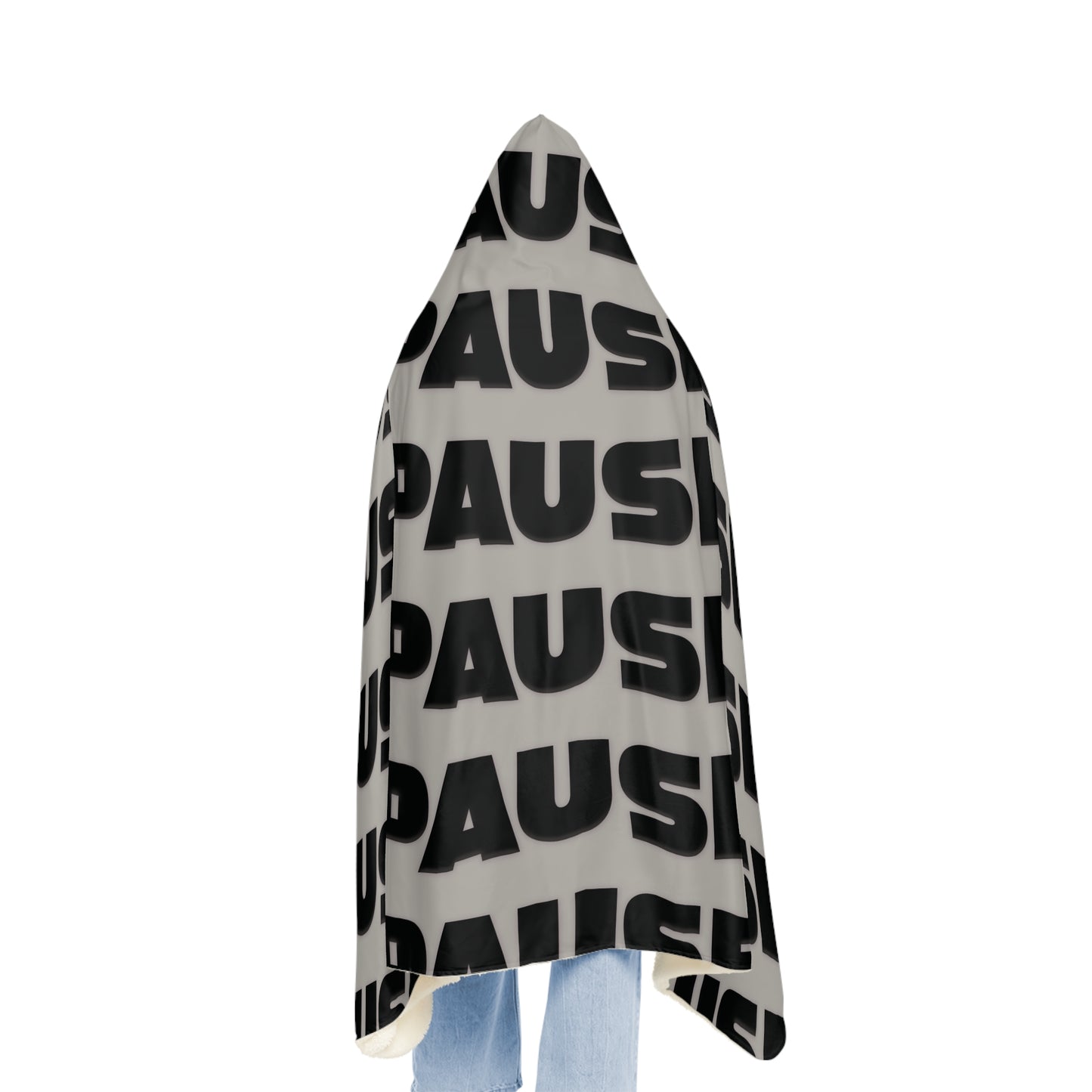 Cozy Pause Blanket – Oversized Hooded Snuggle Blanket for Relaxation