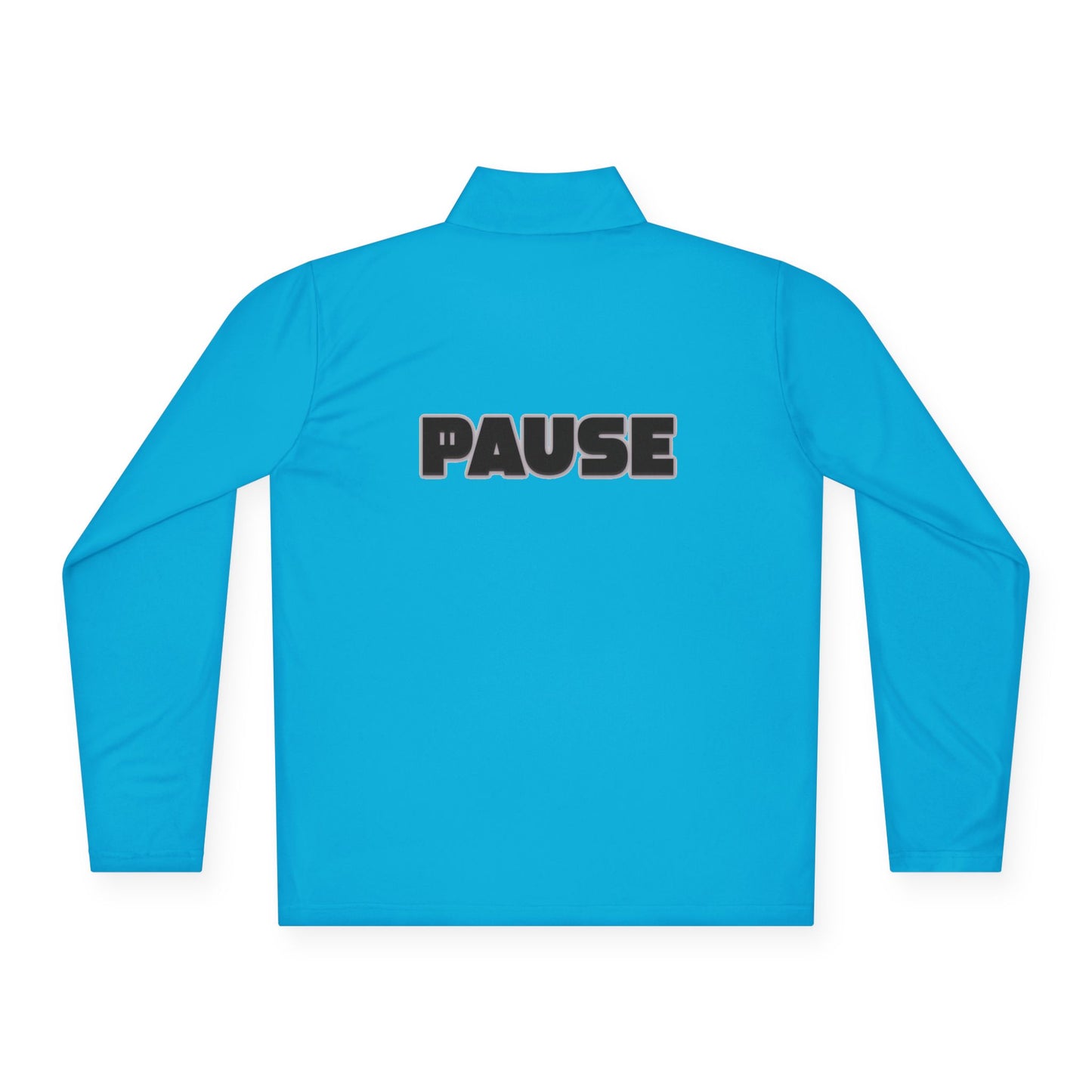 Pause Unisex Quarter-Zip Pullover - Relaxed Fit Casual Wear