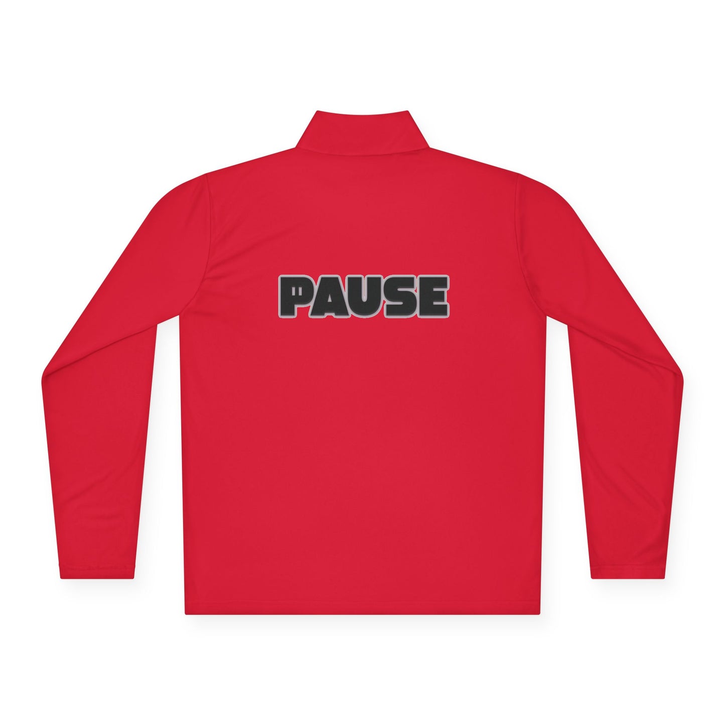 Pause Unisex Quarter-Zip Pullover - Relaxed Fit Casual Wear