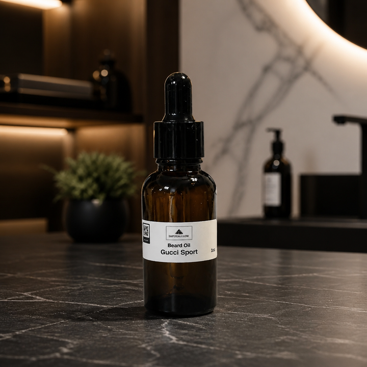 Imperial Glow Beard Oil in Sport