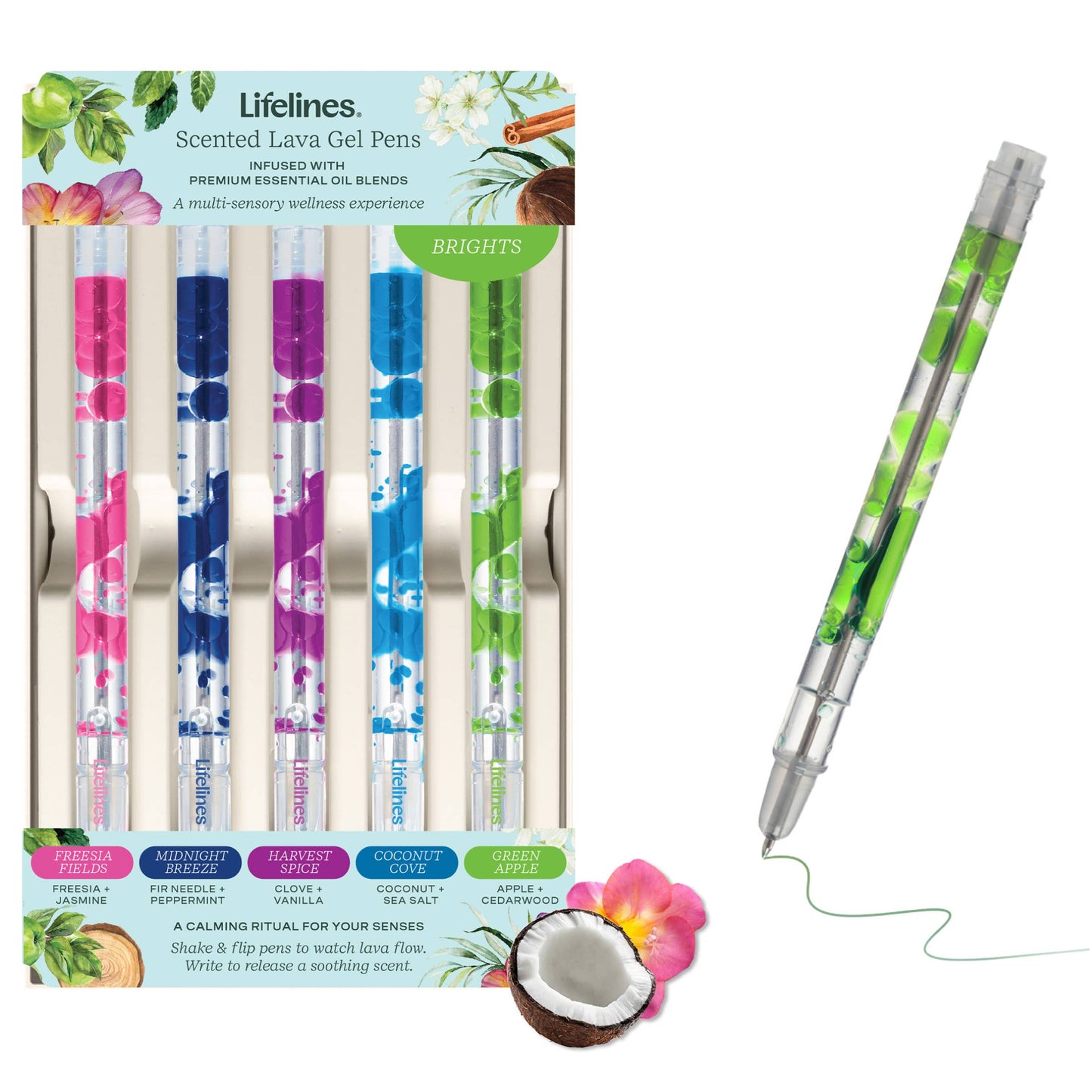 Scented Lava Brights 5 Pk