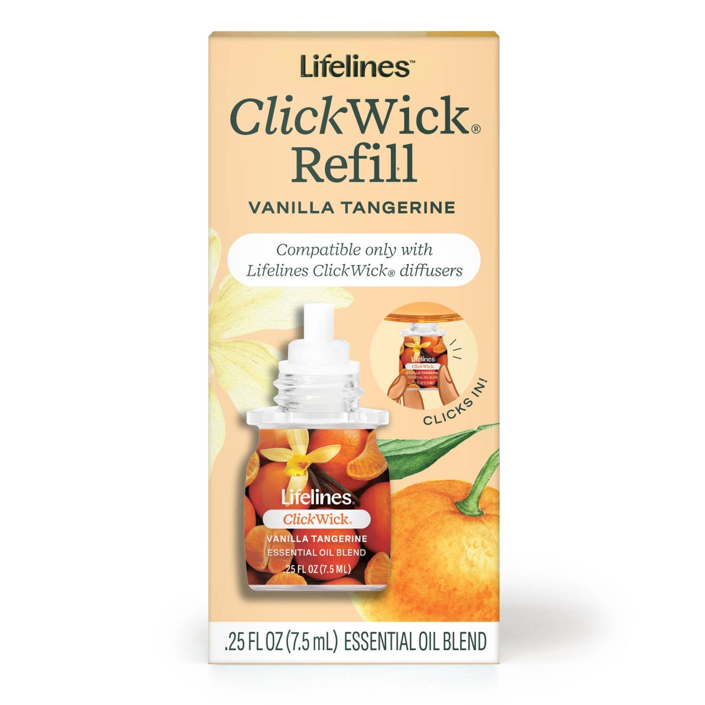 ClickWick Vanilla Tangerine Refill