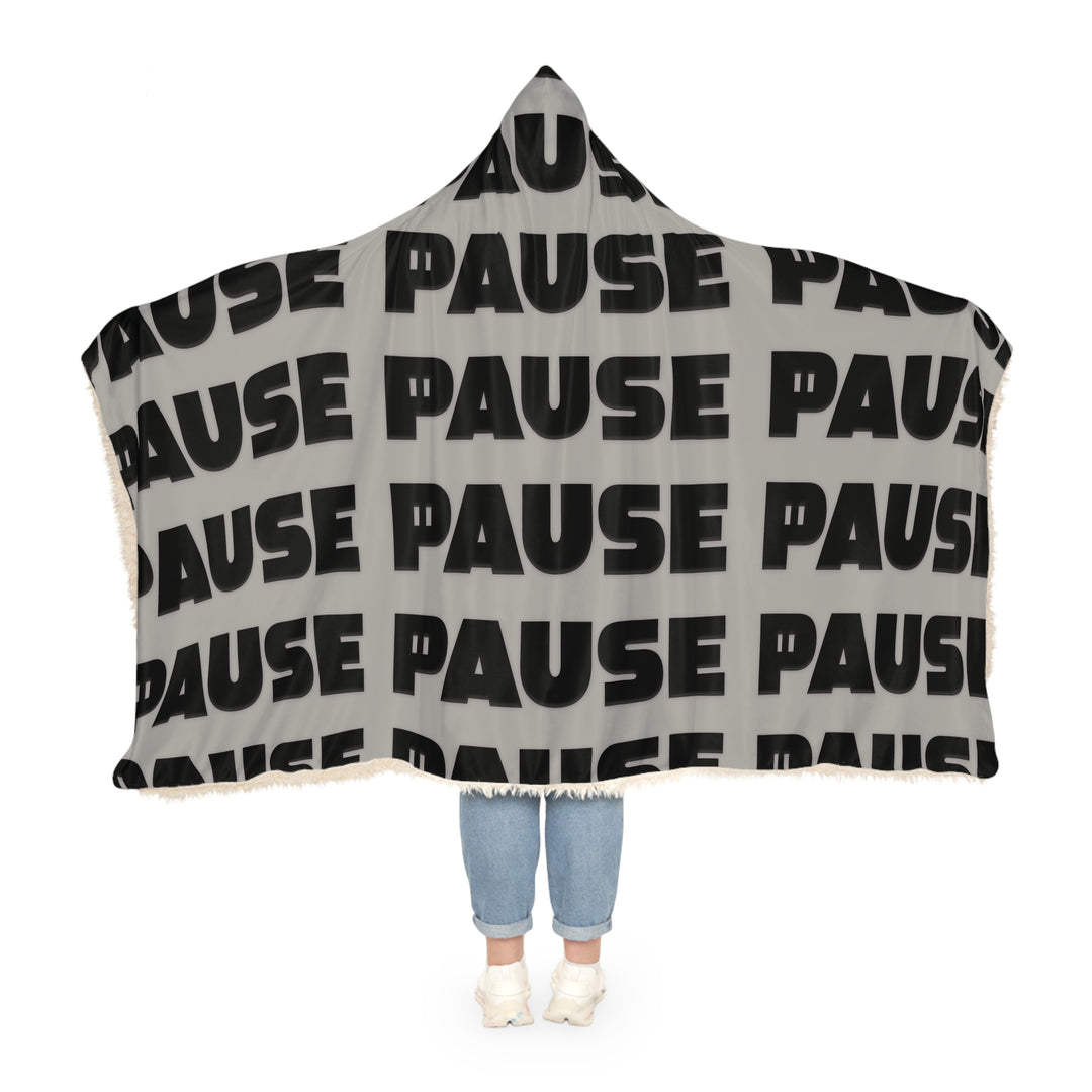 Cozy Pause Blanket – Oversized Hooded Snuggle Blanket for Relaxation
