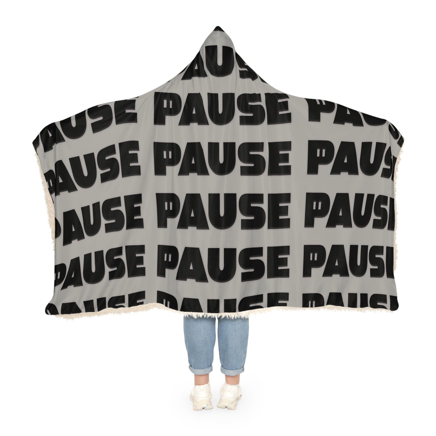 Cozy Pause Blanket – Oversized Hooded Snuggle Blanket for Relaxation