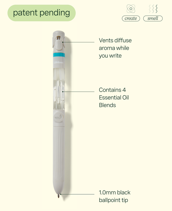 Lifelines Pen Diffuser with Essential Oil Blend - Crisp Mountain Air