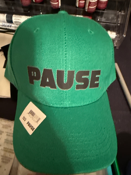 Pause Baseball Hat