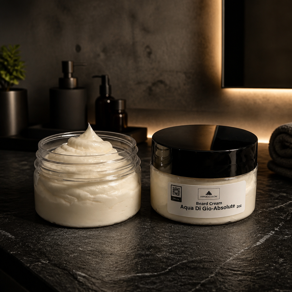 Imperial Glow Beard Cream in Aqua