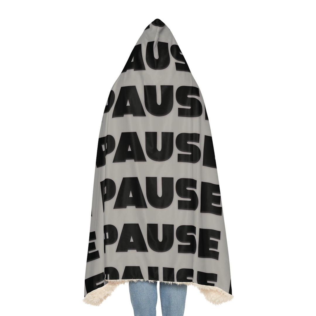 Cozy Pause Blanket – Oversized Hooded Snuggle Blanket for Relaxation