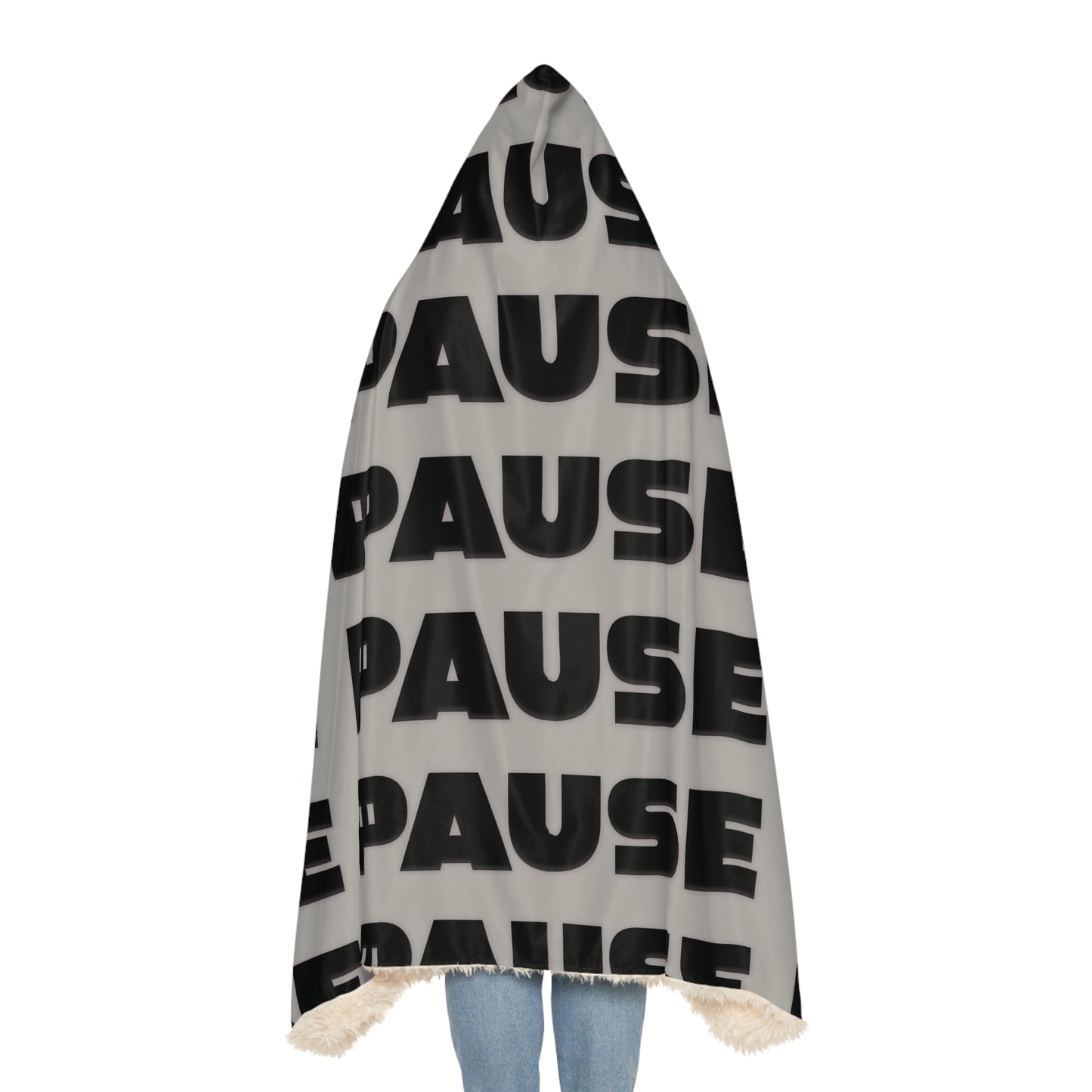 Cozy Pause Blanket – Oversized Hooded Snuggle Blanket for Relaxation