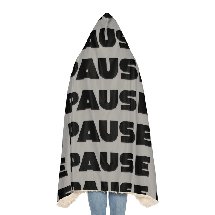 Cozy Pause Blanket – Oversized Hooded Snuggle Blanket for Relaxation