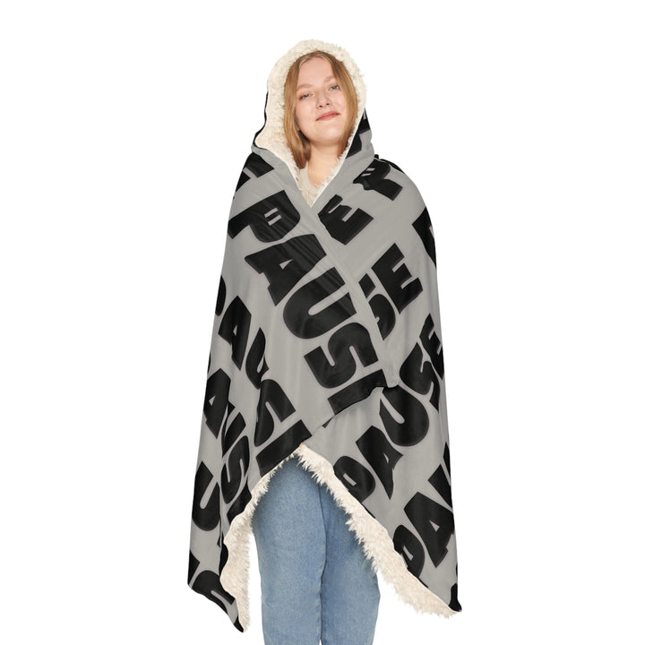 Cozy Pause Blanket – Oversized Hooded Snuggle Blanket for Relaxation