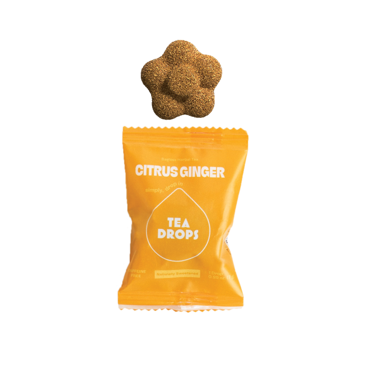 Citrus Ginger Tea Drop - 30 Unit Single Serves