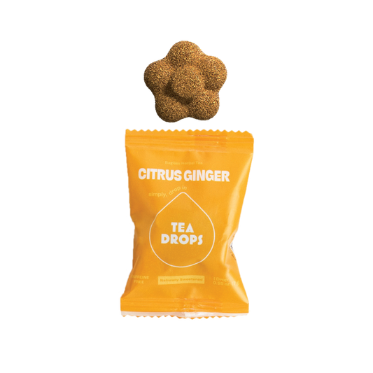 Citrus Ginger Tea Drop - 30 Unit Single Serves