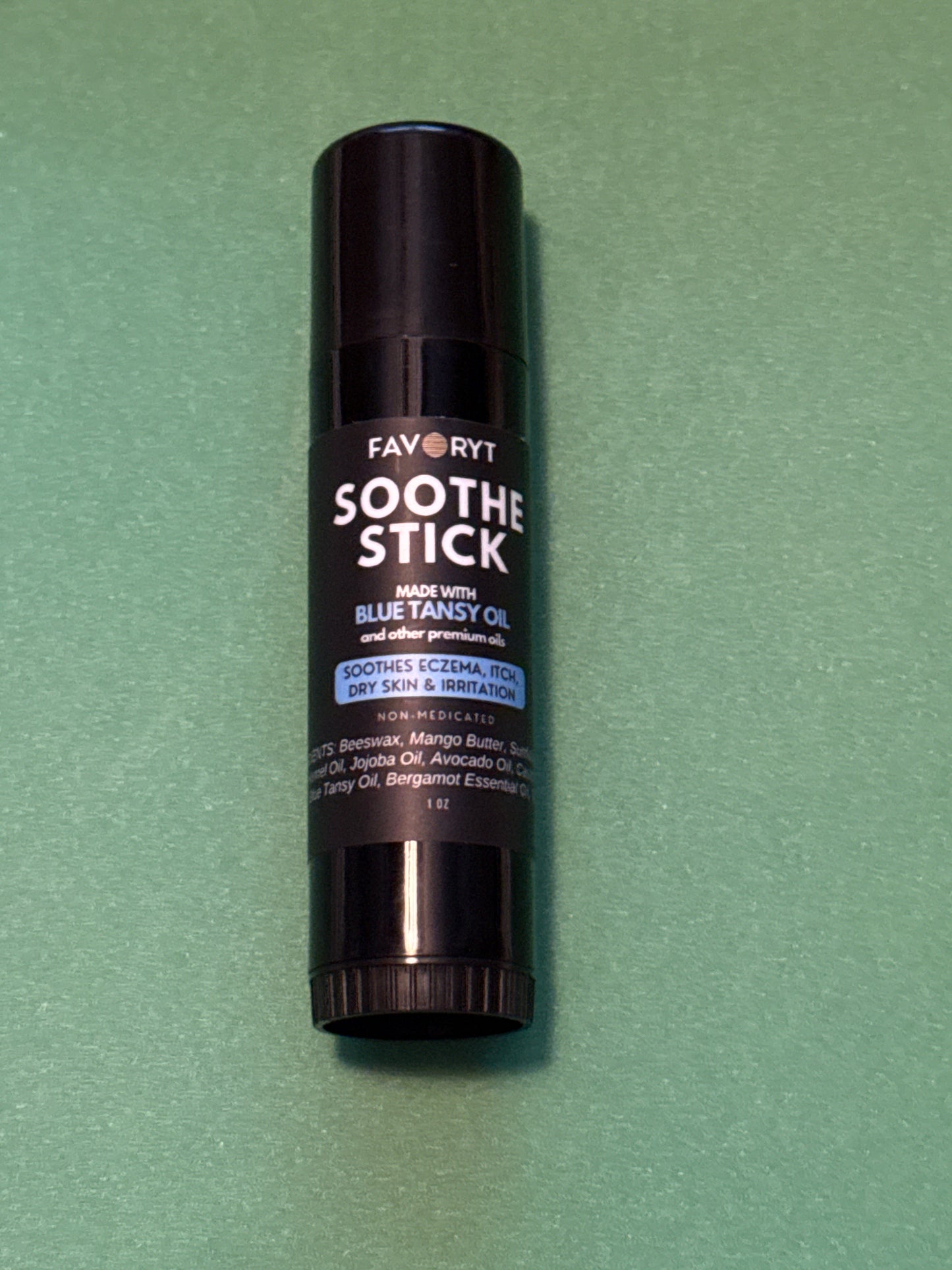 FAVORYT BRAND Mini
Soothe Stick Skin Balm Stick for Eczema and Dry, Cracked Skin, Soothing effect for itch and irritation