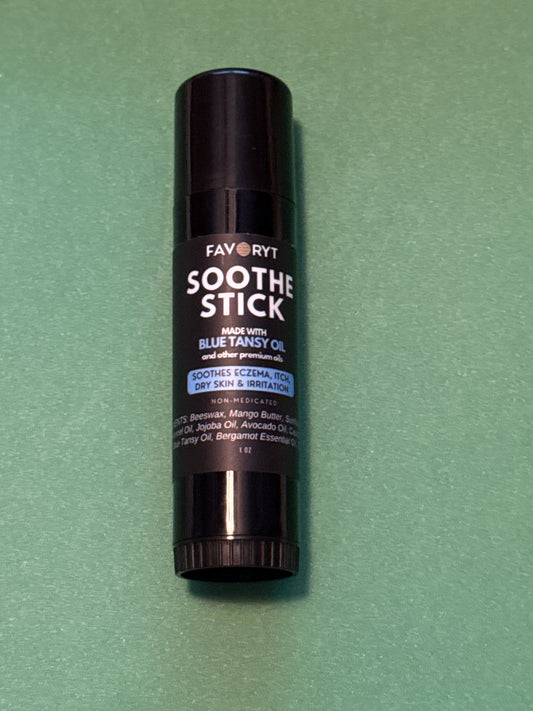 FAVORYT BRAND Mini
Soothe Stick Skin Balm Stick for Eczema and Dry, Cracked Skin, Soothing effect for itch and irritation