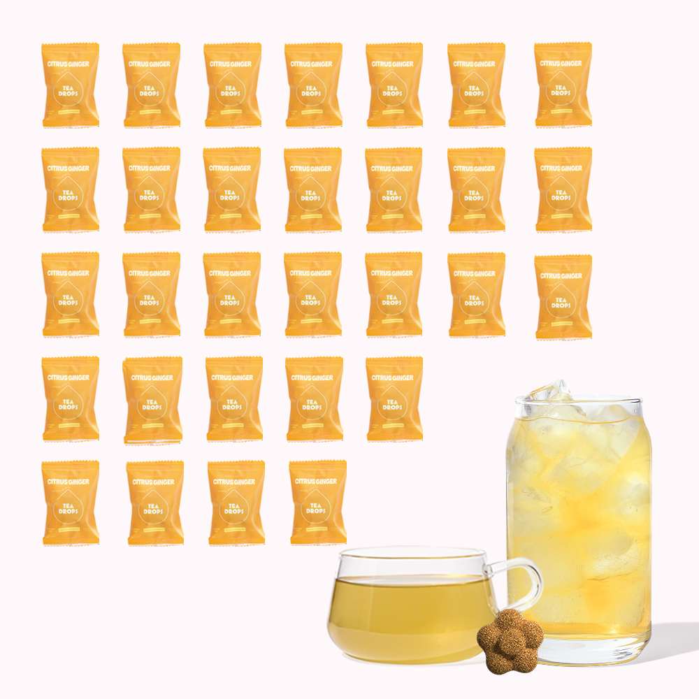 Citrus Ginger Tea Drop - 30 Unit Single Serves