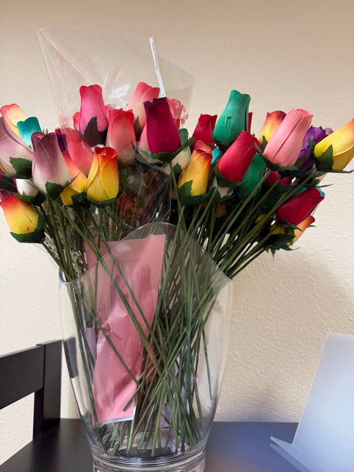 Wooden Flowers