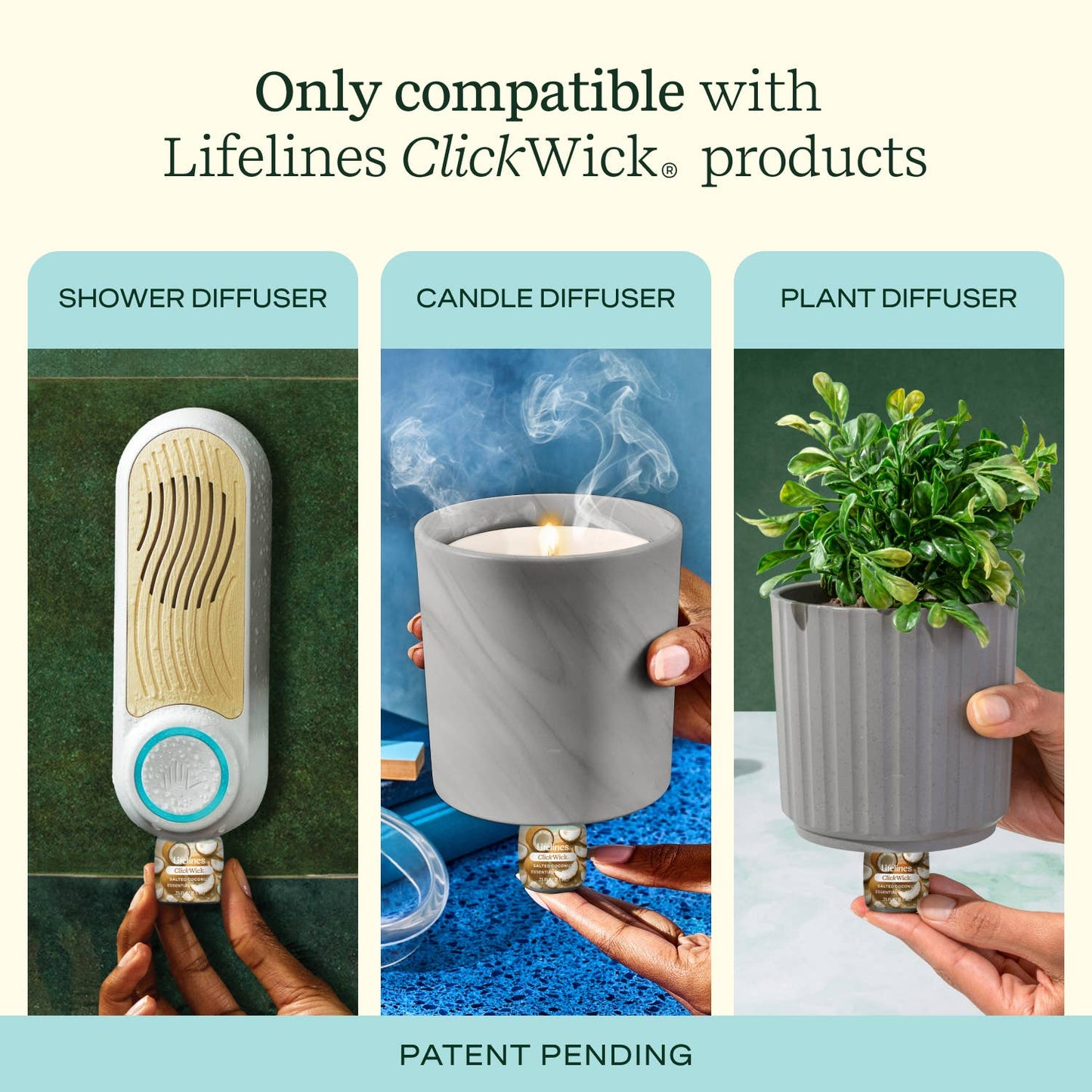 ClickWick Salted Coconut Refill