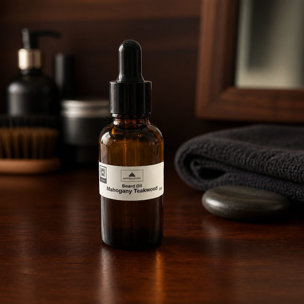 Imperial Glow Beard Oil in Mahogany Teakwood