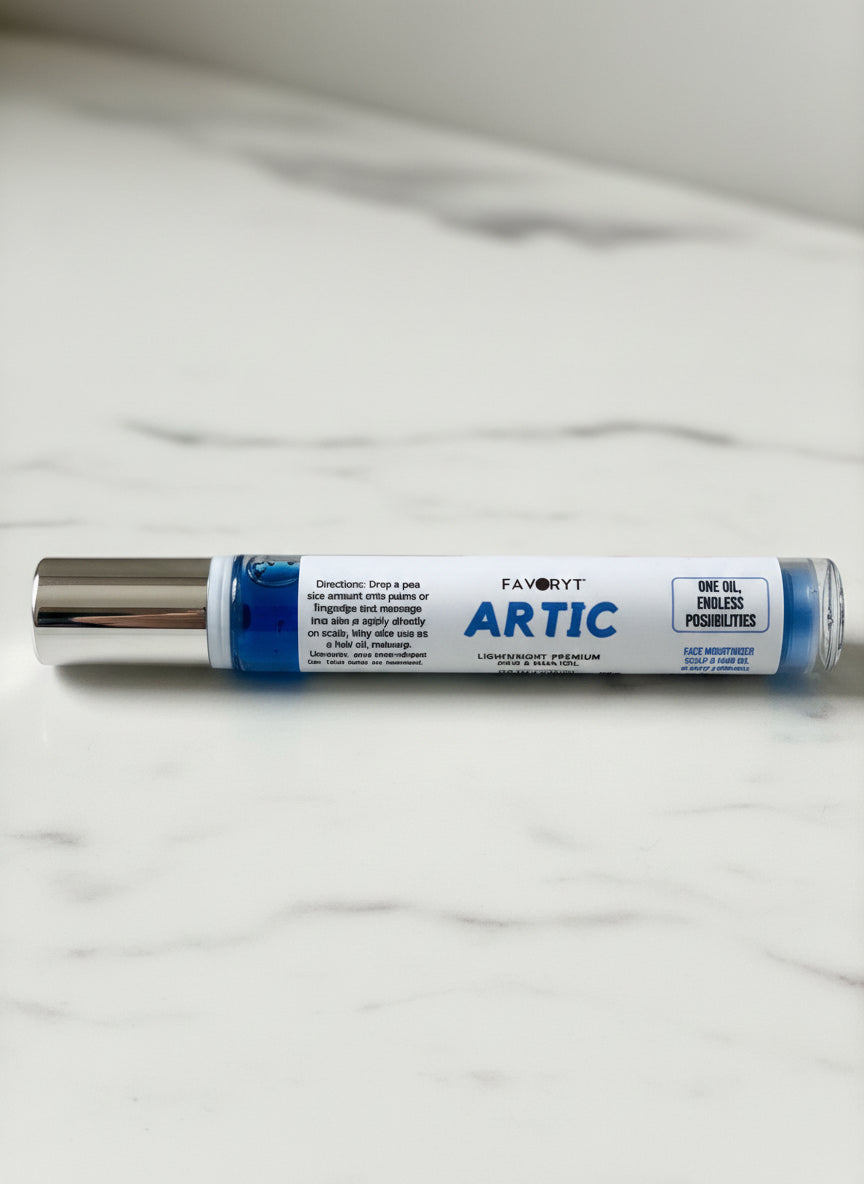 FAVORYT BRAND
ARTIC Premium Skin & Hair Oil - A lightweight formula for sensitive skin, acne-prone skin