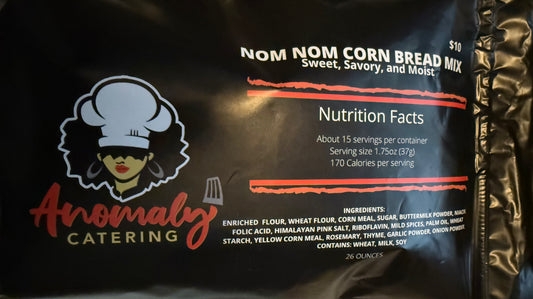 Anomaly Catering Seafood Batters and CornBread Mixes 16 oz