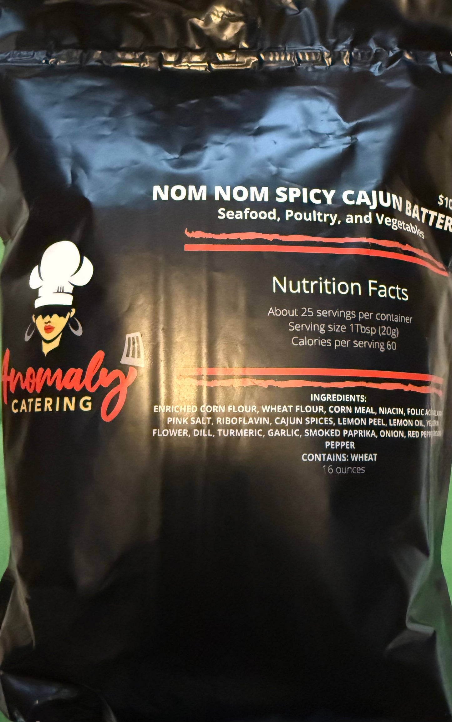 Anomaly Catering Seafood Batters and CornBread Mixes 16 oz