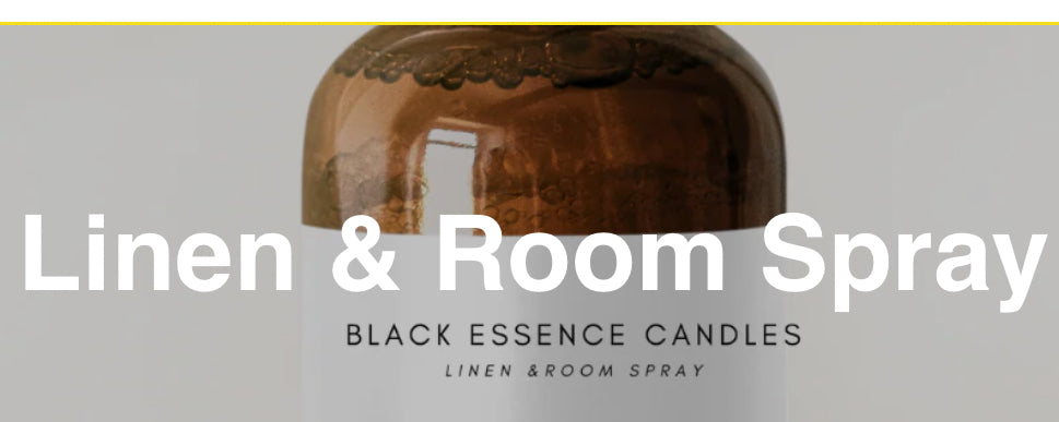 Black Essence Candles Room and Linen Spray 2 oz