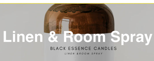 Black Essence Candles Room and Linen Spray 2 oz
