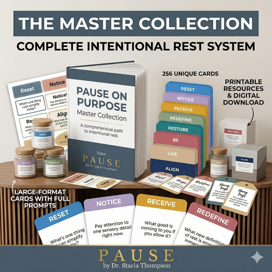 PAUSE ON PURPOSE™ Master Collection | The Complete 256-Card Reflection System