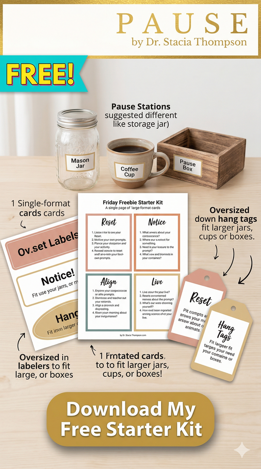 Title: FREE: Pause on Purpose™ Starter Kit (Digital Download)