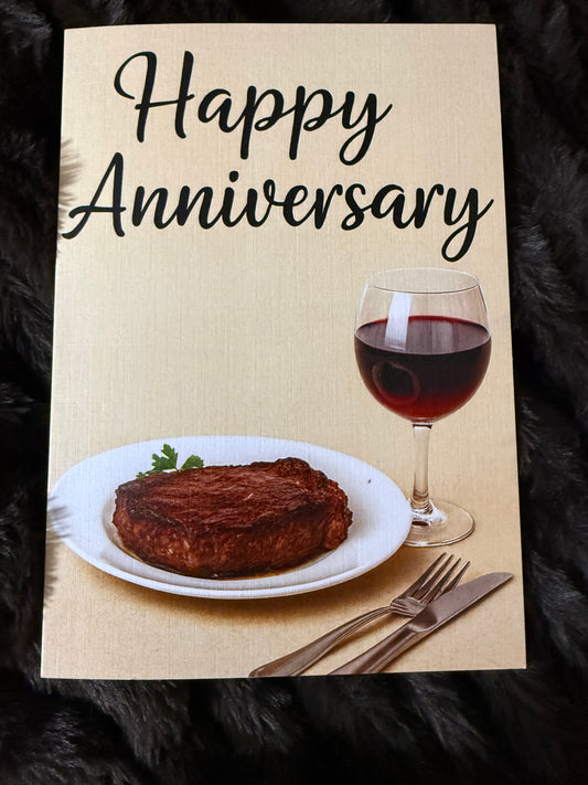 Happy Anniversary - I’m Glad We Got to Meat