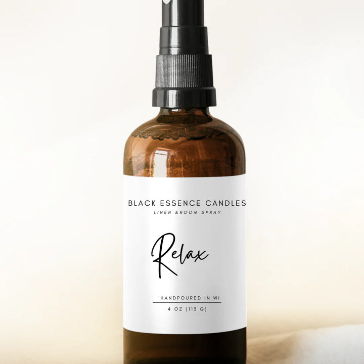 Black Essence Candles Room and Linen Spray 2 oz