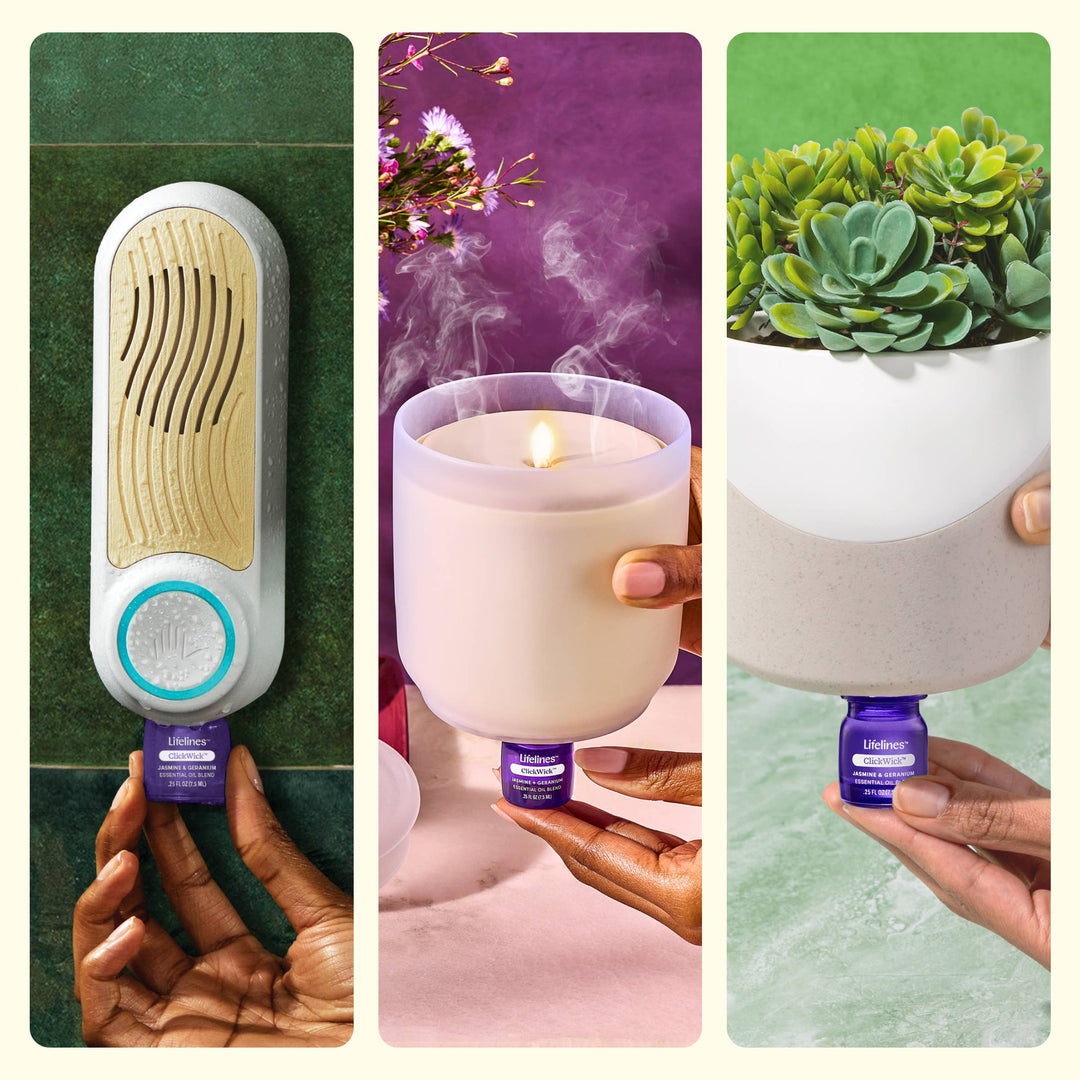 ClickWick In Bloom Refill- For Candle/ Plant/ Shower Only.