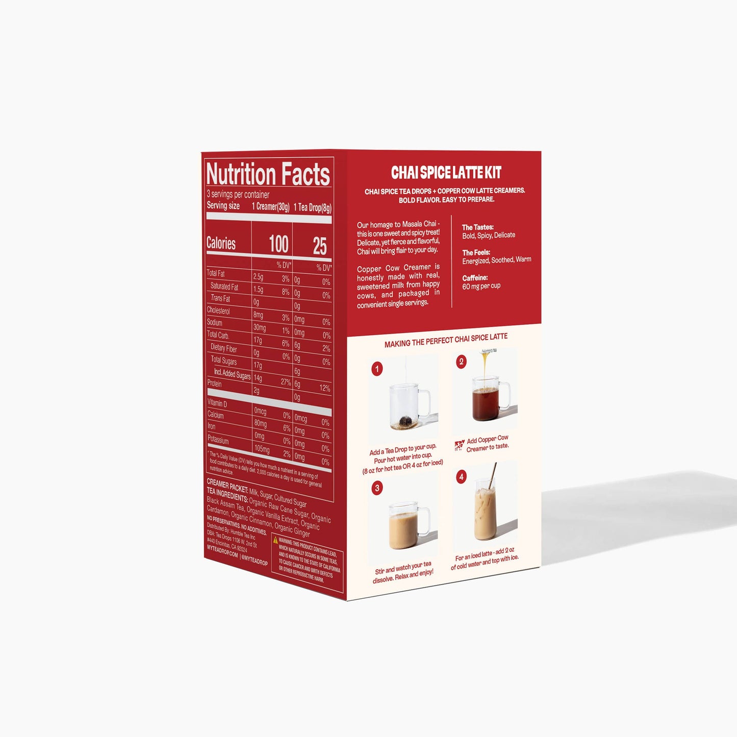 Chai Spice Latte Kit - 3ct