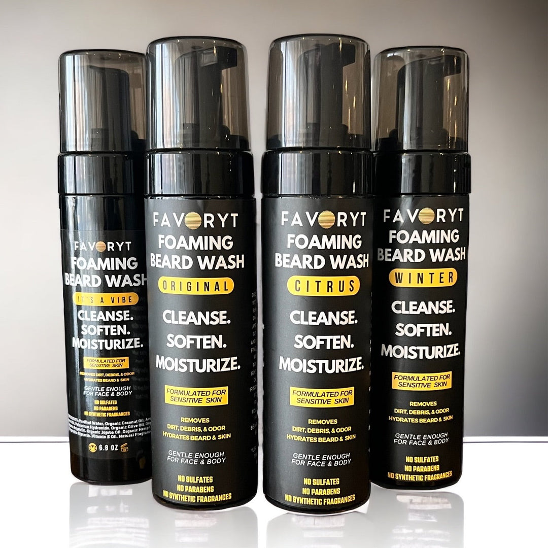 FAVORYT Foaming Beard Wash, Too Fresh