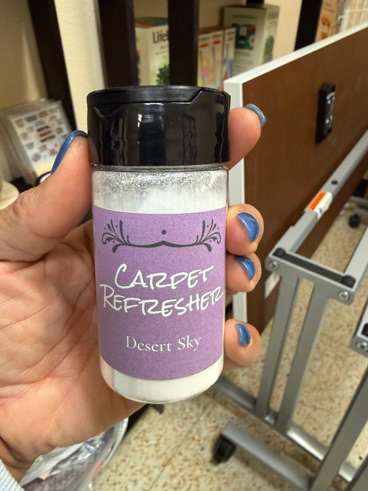 Carpet Refresher in Desert Sky by Fulton Scents, 3 oz shaker bottle