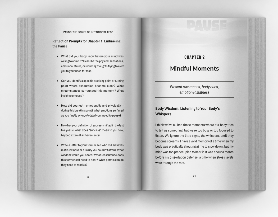 PAUSE: The Power Of Intentional Rest [BOOK]