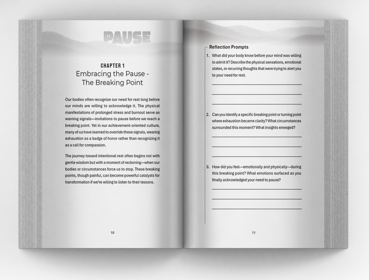 PAUSE: The Power Of Intentional Rest [COMPANION JOURNAL]